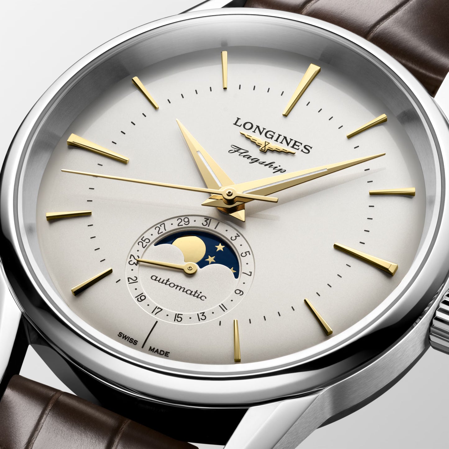 LONGINES - FLAGSHIP HERITAGE MOONPHASE