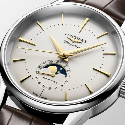 LONGINES - FLAGSHIP HERITAGE MOONPHASE