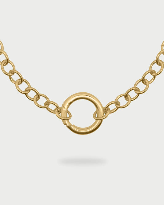 RUE DES MILLE - Girocollo Rolò chain Base cerchio