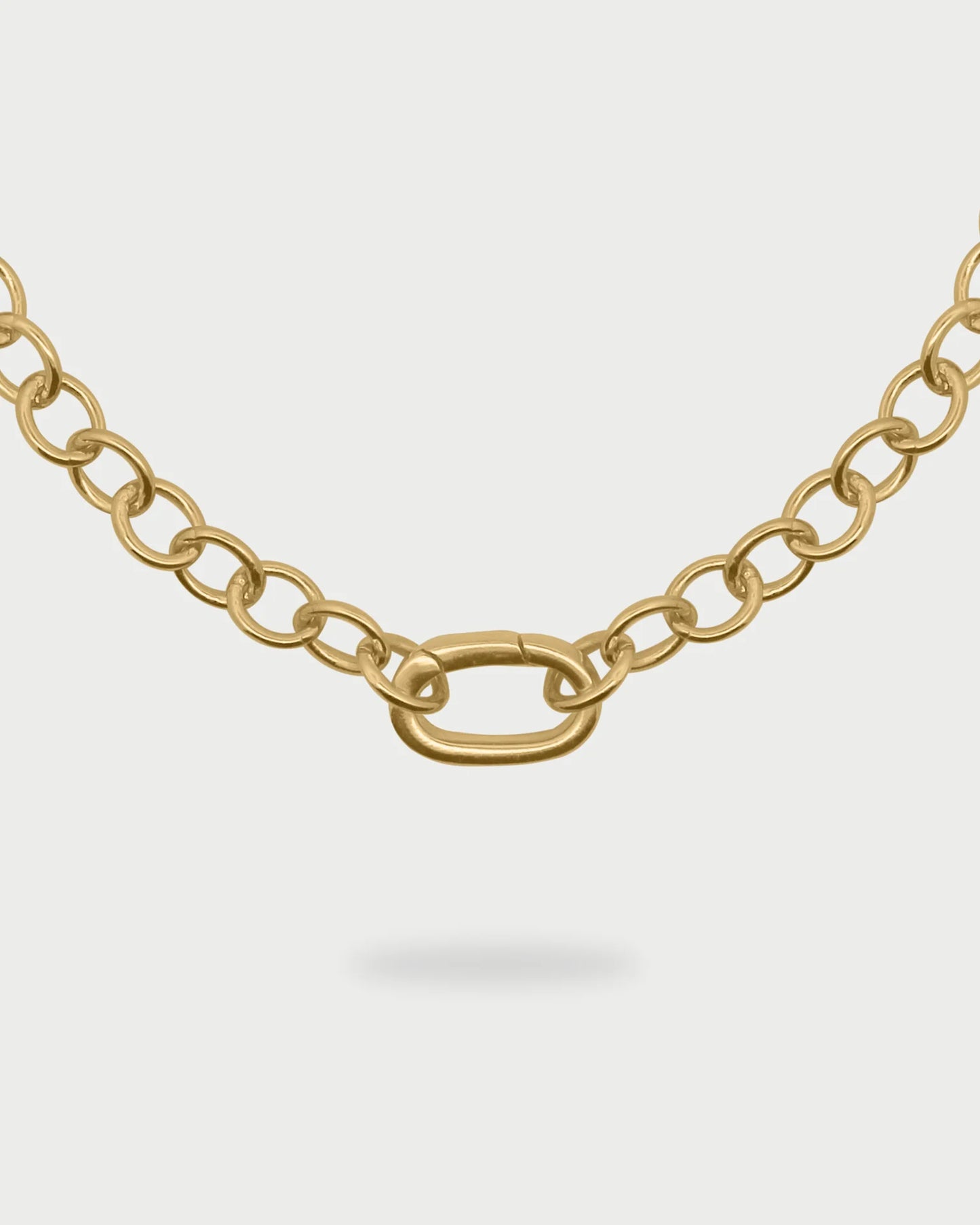 RUE DES MILLE - Girocollo Rolò chain Base ovale