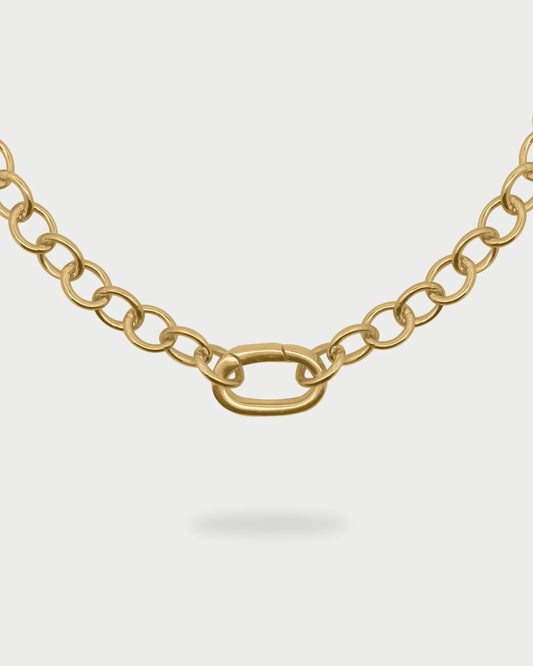 RUE DES MILLE - Girocollo Rolò chain Base ovale