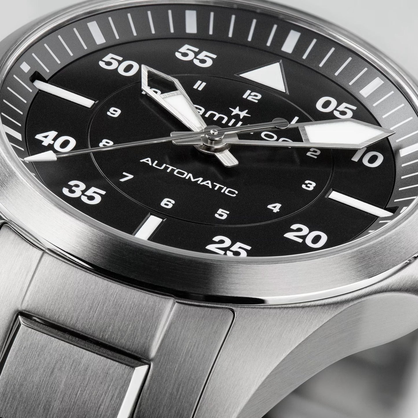 HAMILTON - KHAKI AVIATION PILOT AUTO