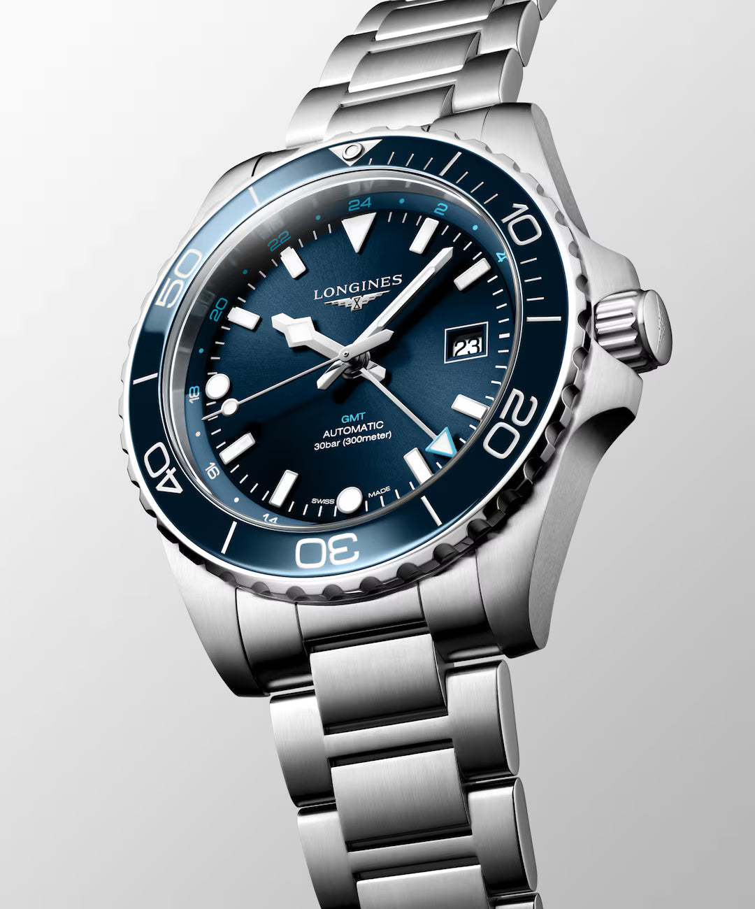 LONGINES - OROLOGIO HYDROCONQUEST GMT