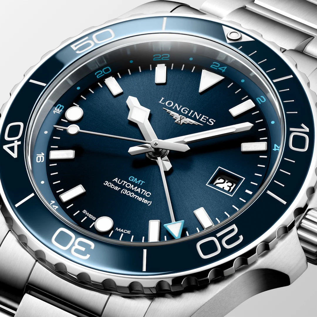 LONGINES - OROLOGIO HYDROCONQUEST GMT