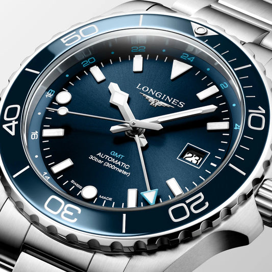 LONGINES - OROLOGIO HYDROCONQUEST GMT