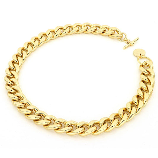 UNOAERRE - Collana Catena Bronzo Dorato