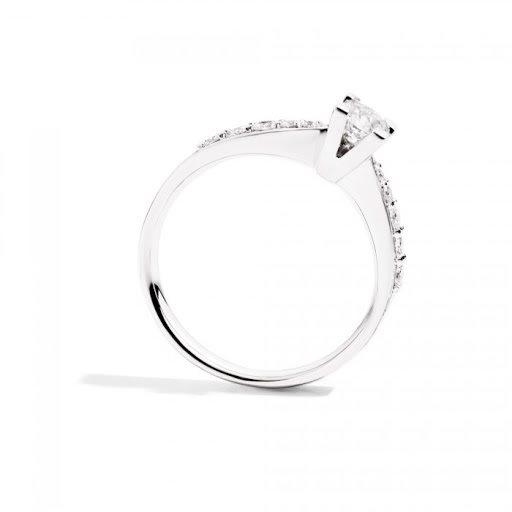 RECARLO - Diamond Solitaire Ring