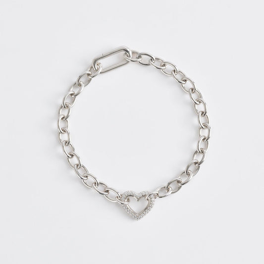 MABINA - Bracciale Bubble Heart