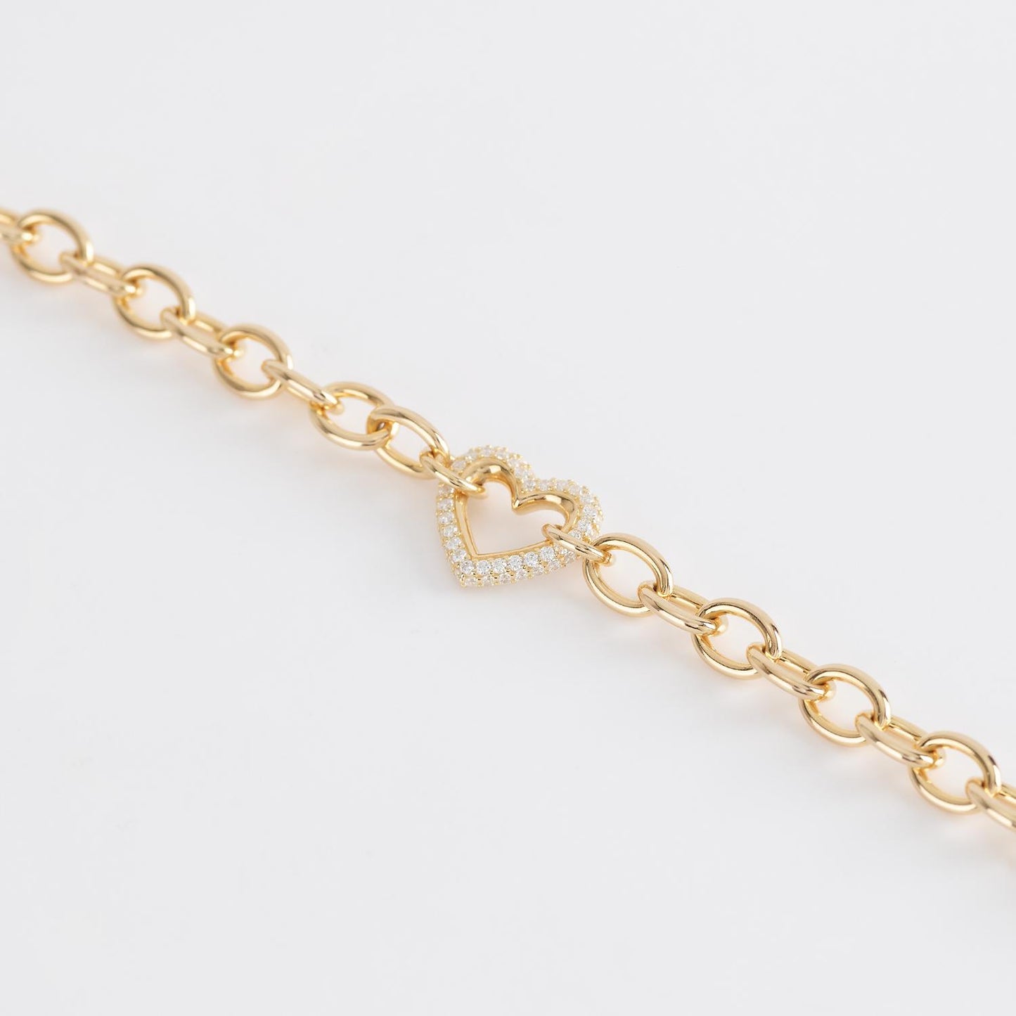 MABINA - Bracciale Bubble Heart