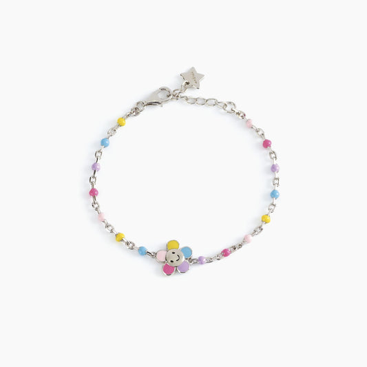 MABINA - Bracciale Fiore Multicolor