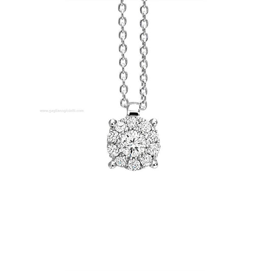 Bliss - Point of Light Necklace with Diamond