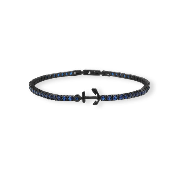 2JEWELS - Blue Spinel Tennis Bracelet
