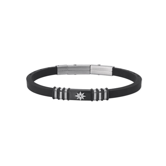 2JEWELS - Steel Bracelet with Silicone