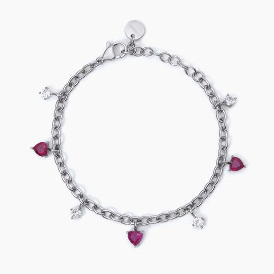 2JEWELS - Bracciale con Rubini Sintetici