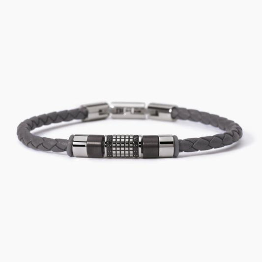 2JEWELS - Bracciale Acciaio e Pelle