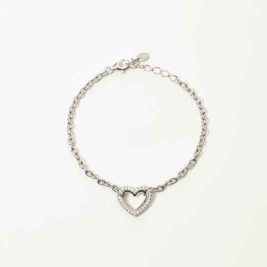 MABINA - Bracciale Bubble Heart