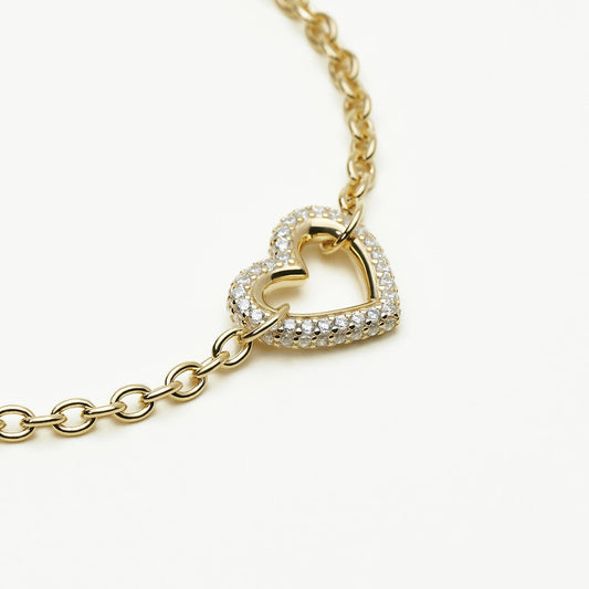MABINA - Bracciale Bubble Heart