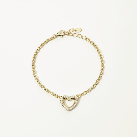 MABINA - Bracciale Bubble Heart