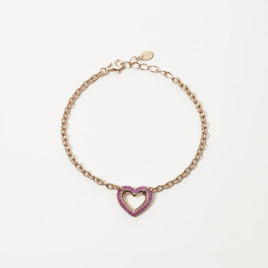 MABINA - Bracciale Bubble Heart