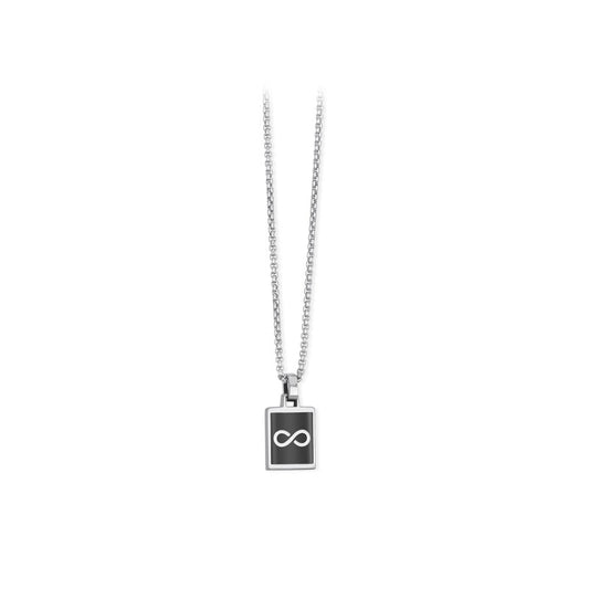 2JEWELS - Infinity Plaque Necklace