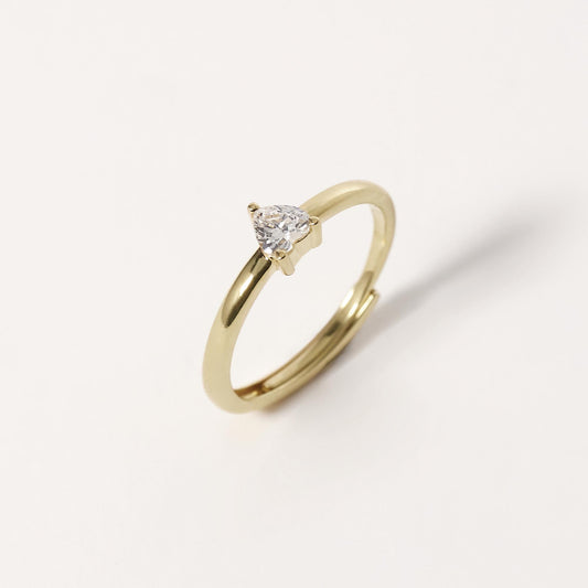 MABINA - Anello Cuore Chiacchere D'Amore