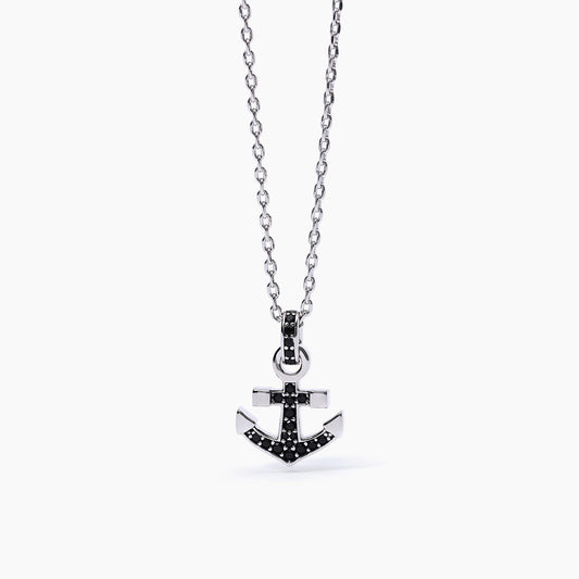 MABINA UOMO - Collana Ancora In Argento