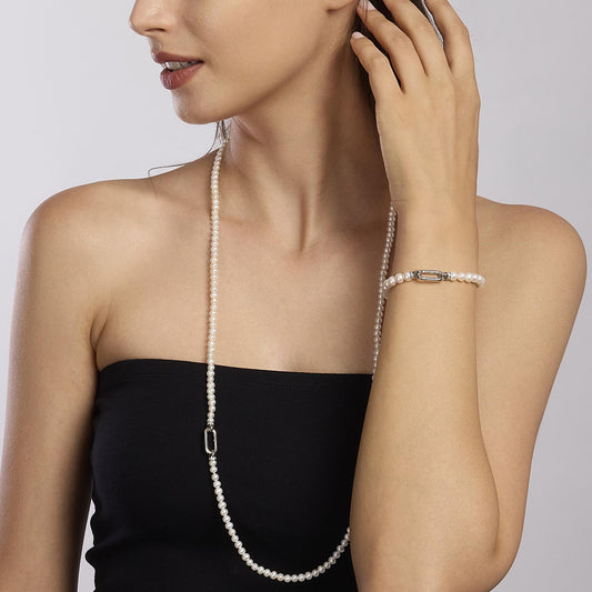 MABINA - Collana con Perle Coltivate