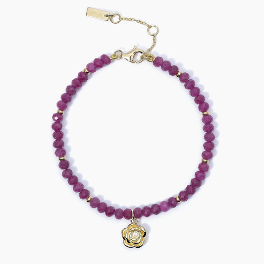 MABINA - Bracciale con rubiniLA VIE EN ROSE