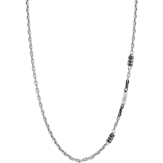 BLISS - Silver Hematite Necklace