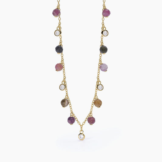 MABINA - Girocollo con tormalina VIVA LA VIDA