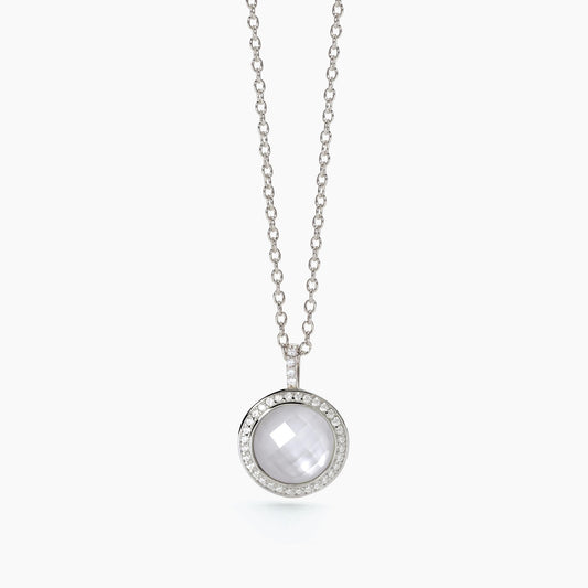 MABINA - Girocollo in argento con madreperla DIVA