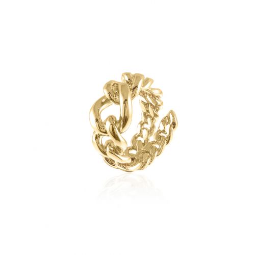 UNOAERRE - Golden Bronze Chain Ring