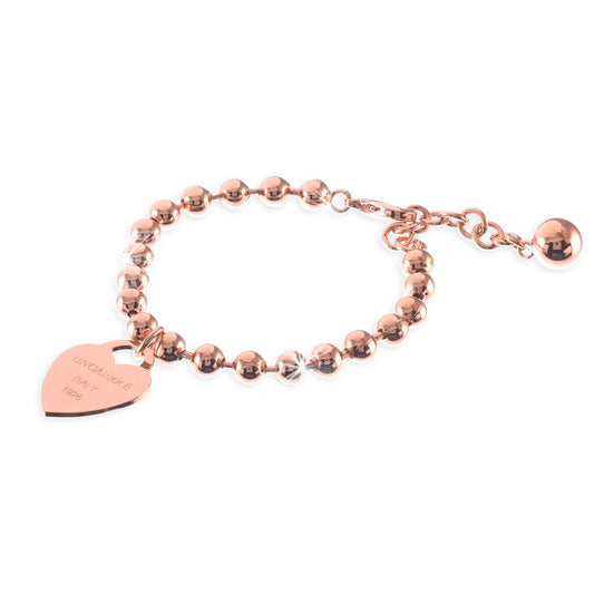 UNOAERRE - Two-tone Bronze Rose Bracelet