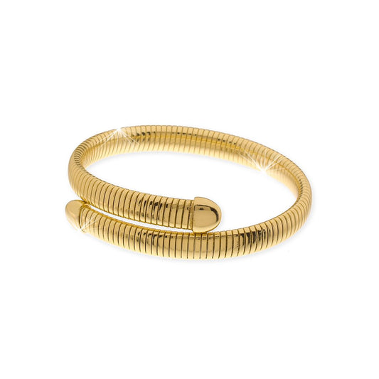UNOAERRE - Golden Bronze Rigid Bracelet