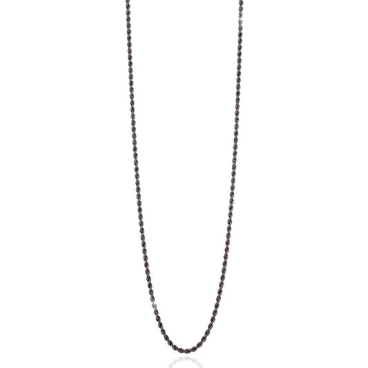 UNOAERRE - Black Bronze Long Necklace