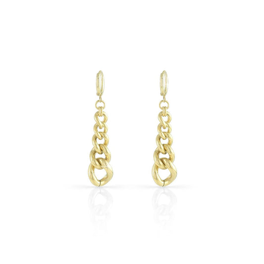 UNOAERRE - Golden Bronze Earrings
