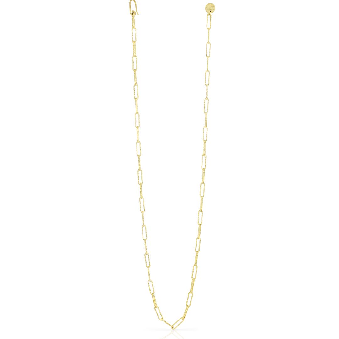 UNOAERRE - Long Golden Necklace