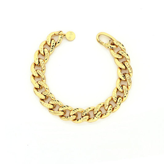 UNOAERRE - Golden Bronze Chain Bracelet