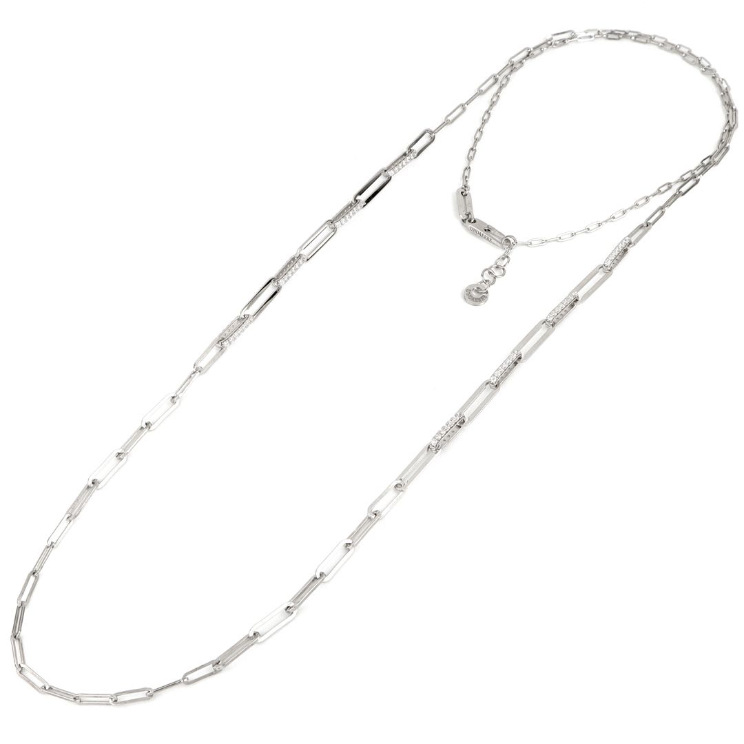 UNOAERRE - Long Silver Necklace