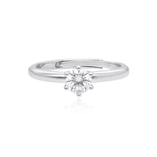 MABINA - Anello Solitario in Argento