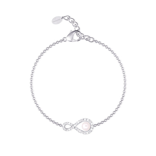 MABINA - Bracciale Perla e Zirconi