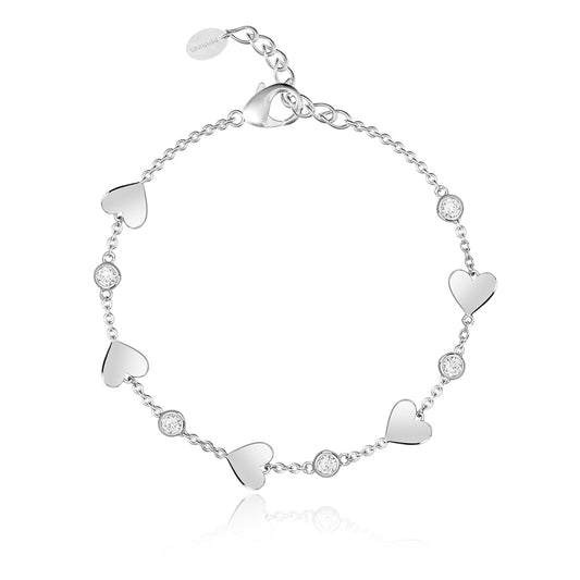 MABINA - Bracciale Cuori e Punti Luce