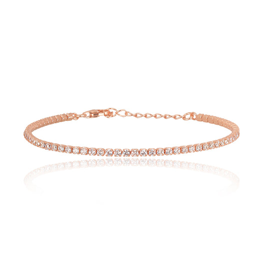 MABINA - Bracciale Tennis Rose