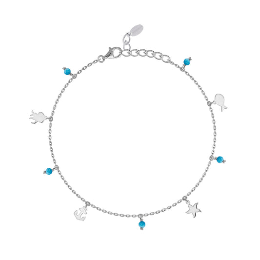 MABINA - Anklet with Pendants