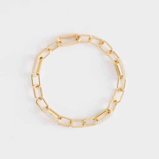 MABINA - Bracciale Maglie Ovali