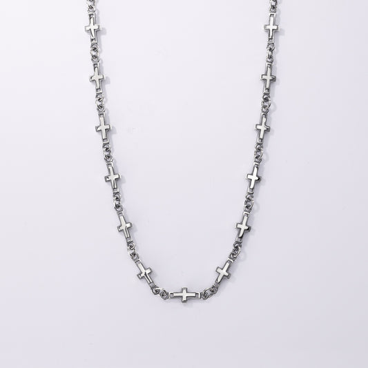MABINA MAN - Crosses Necklace