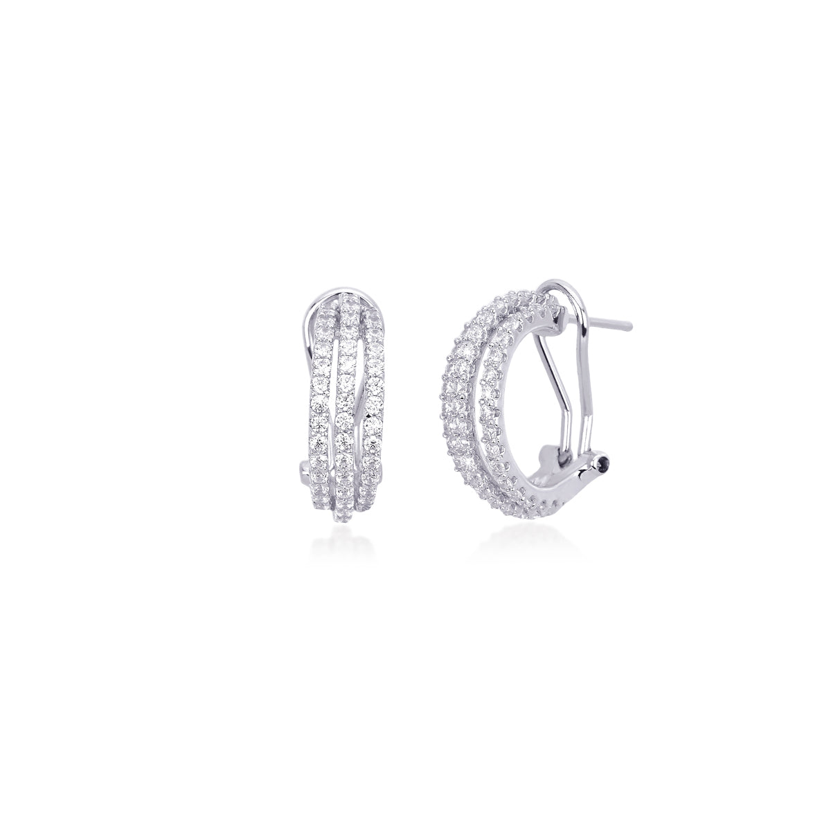 MABINA - Semicircle Earrings