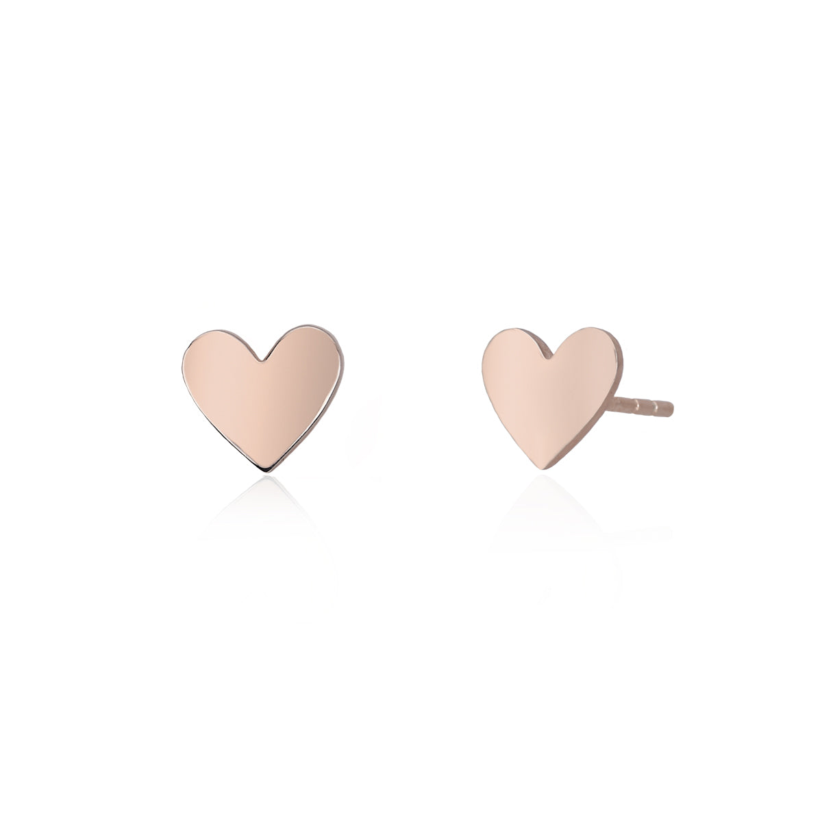 MABINA - Rose Heart Earrings
