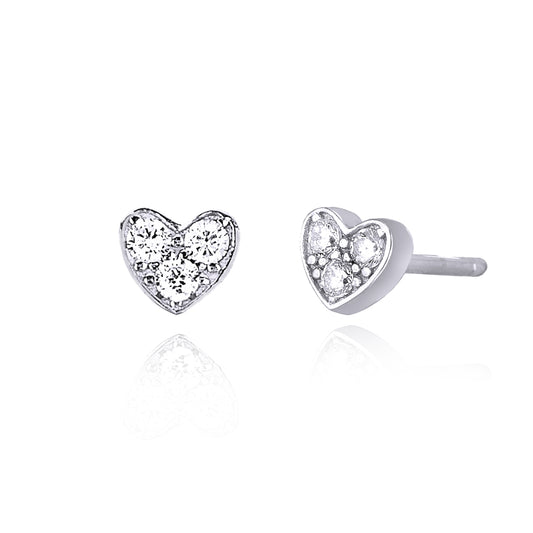 MABINA - Heart Earrings