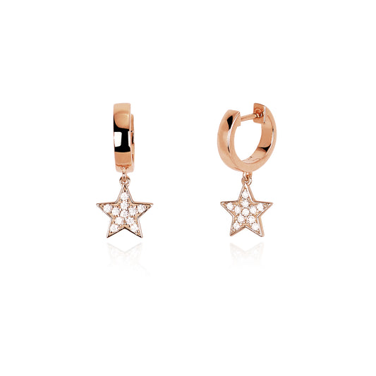 MABINA - Pendant Earrings with Stars